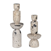 Nouveau Tower Outdoor Sculptures, S/2
